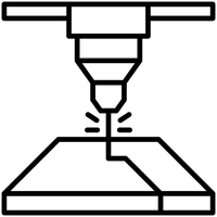 Gravierte Alu-Dibond-Plakette